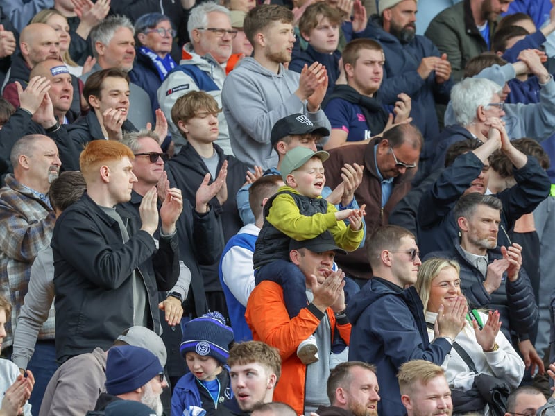 Brilliant photos of 1,806 travelling Pompey faithful celebrating Norwich City draw.