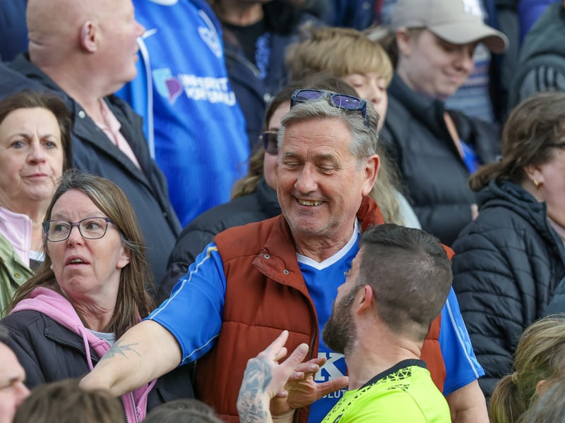 Brilliant photos of 1,806 travelling Pompey faithful celebrating Norwich City draw.