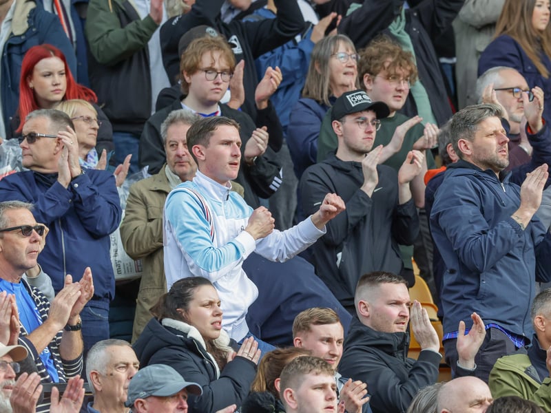 Brilliant photos of 1,806 travelling Pompey faithful celebrating Norwich City draw.