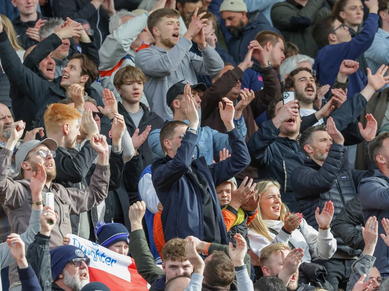 Brilliant photos of 1,806 travelling Pompey faithful celebrating Norwich City draw.