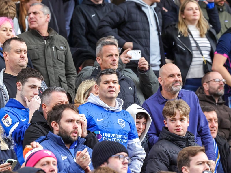 Brilliant photos of 1,806 travelling Pompey faithful celebrating Norwich City draw.