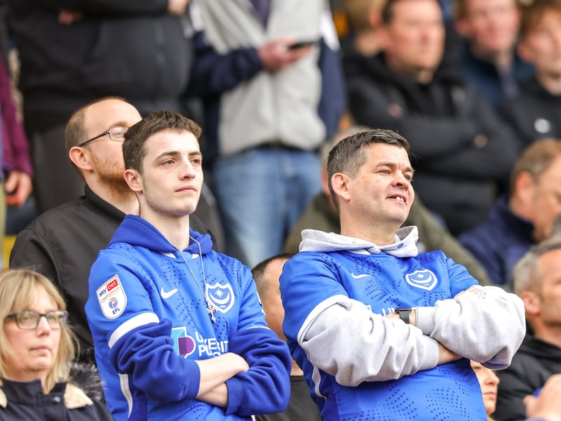 Brilliant photos of 1,806 travelling Pompey faithful celebrating Norwich City draw.