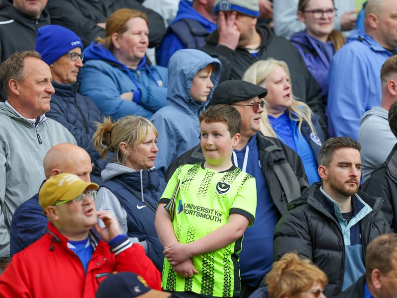 Brilliant photos of 1,806 travelling Pompey faithful celebrating Norwich City draw.