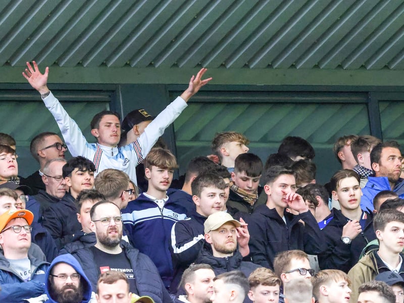 Brilliant photos of 1,806 travelling Pompey faithful celebrating Norwich City draw.