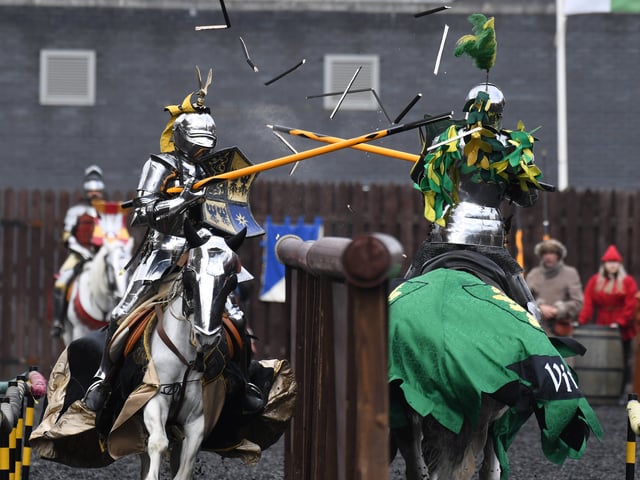 Knights having a smashing time at the tournament