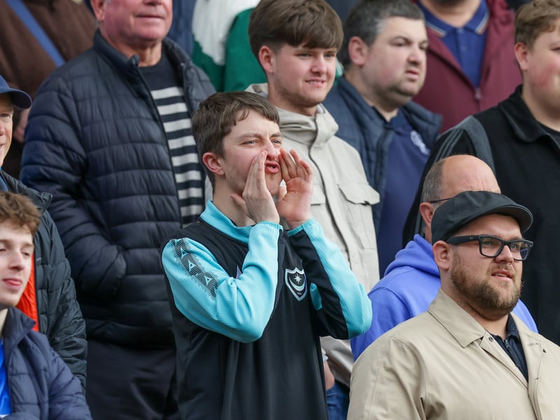 Brilliant photos of 1,806 travelling Pompey faithful celebrating Norwich City draw.