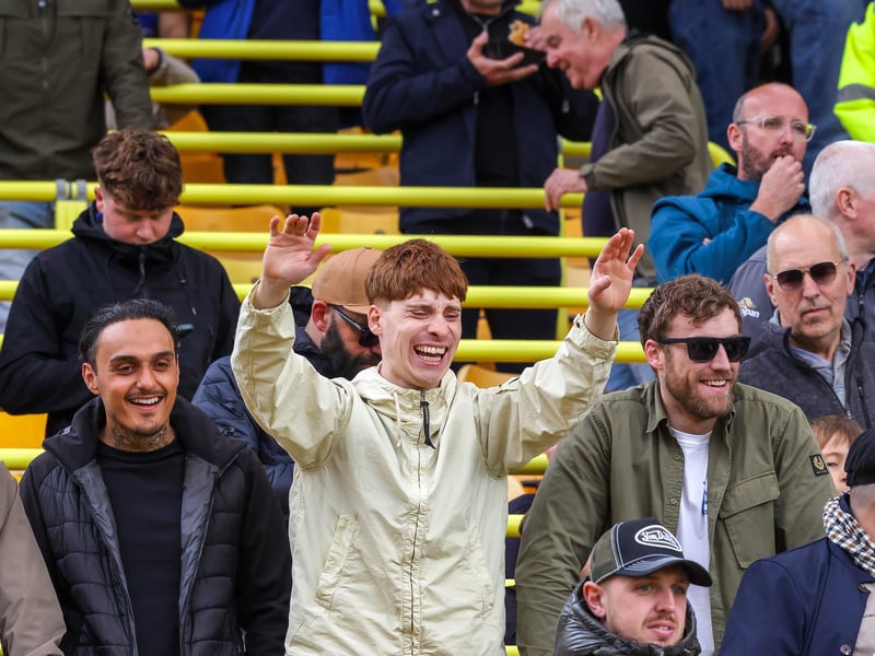Brilliant photos of 1,806 travelling Pompey faithful celebrating Norwich City draw.