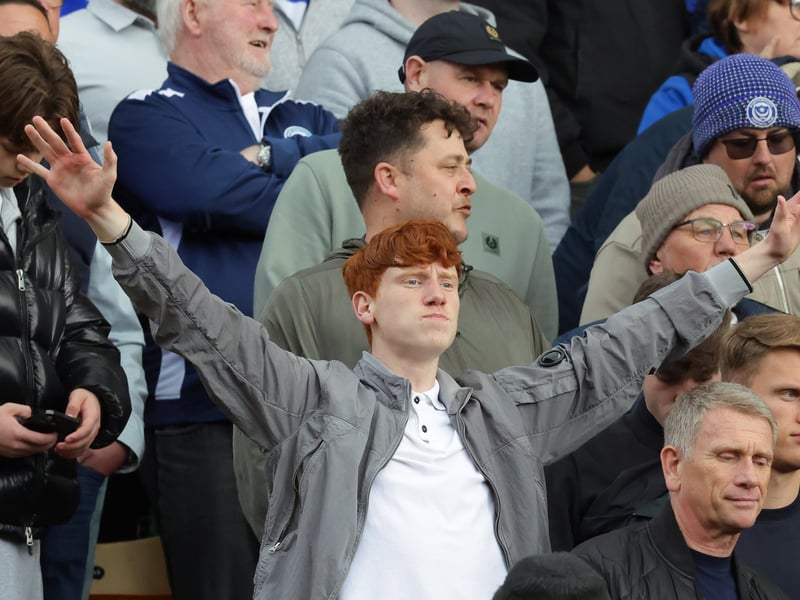 Brilliant photos of 1,806 travelling Pompey faithful celebrating Norwich City draw.