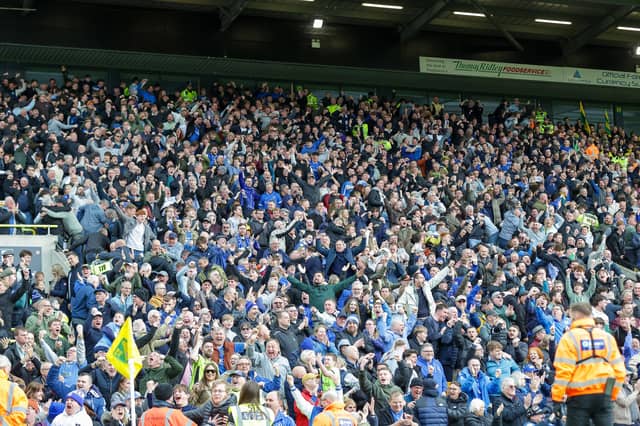 Brilliant photos of 1,806 travelling Pompey faithful celebrating Norwich City draw.