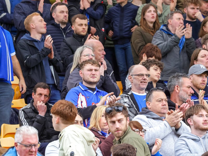Brilliant photos of 1,806 travelling Pompey faithful celebrating Norwich City draw.