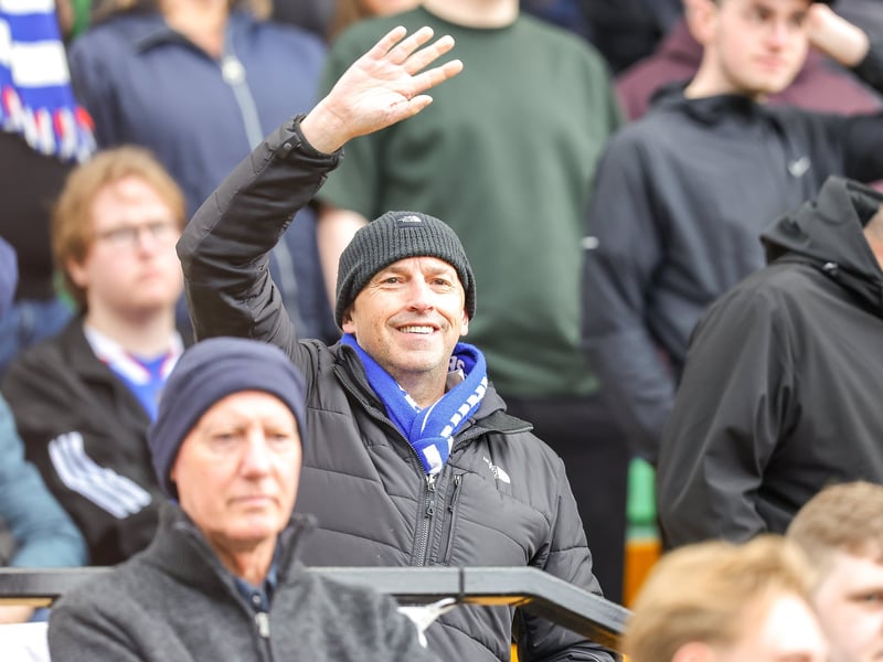 Brilliant photos of 1,806 travelling Pompey faithful celebrating Norwich City draw.
