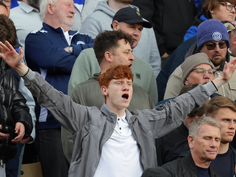 Brilliant photos of 1,806 travelling Pompey faithful celebrating Norwich City draw.