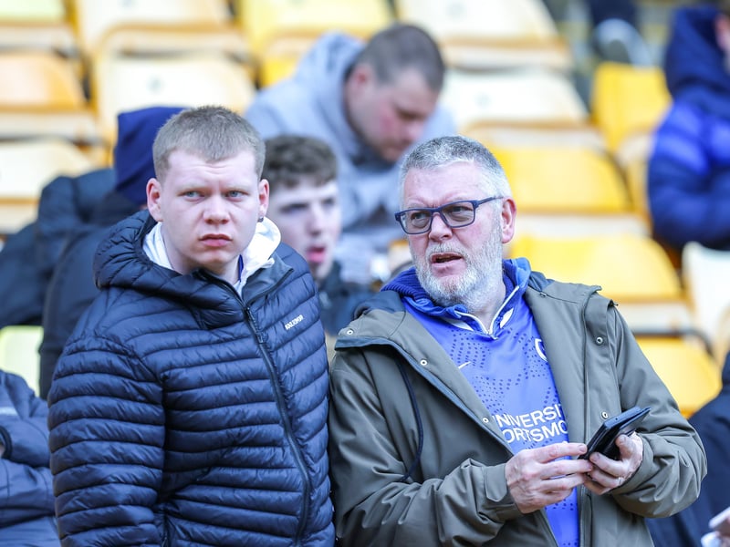 Brilliant photos of 1,806 travelling Pompey faithful celebrating Norwich City draw.