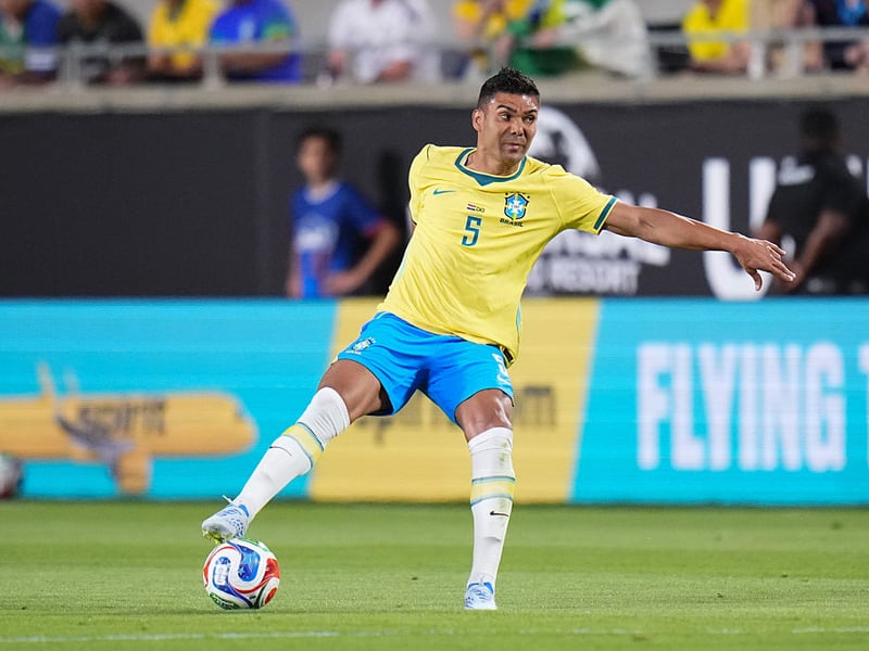 Casemiro has been revitalised in recent weeks and will keep his place in midfield.