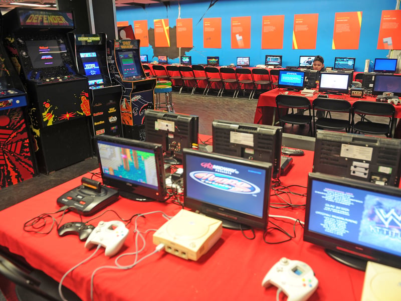 Some of the many games to be played.