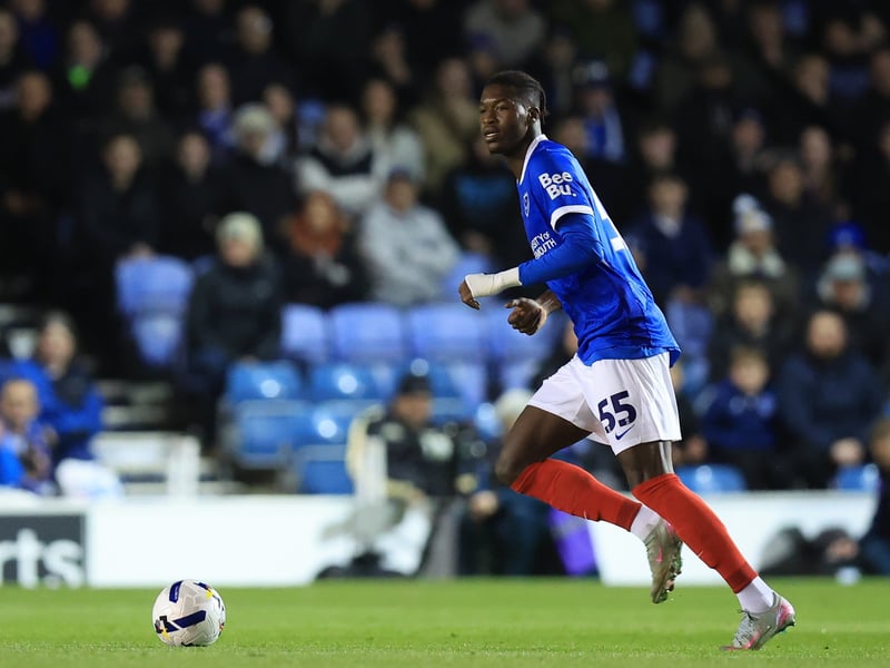 (Replaced by Conor Shaughnessy on 85 mins) Back in the team again to protect Shaughnessy for Tuesday night’s game against Ipswich and produced his best Pompey game yet. Strong, physical and grew in confidence as the match wore on. Important double block in the first half.
