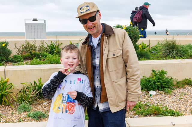 Jaxon Musson found a hidden green coin at Fort Cumberland Fort.