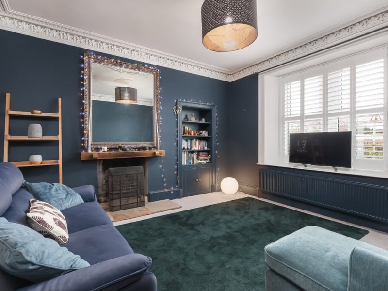 The property's living room is a great space to hang out with the family in front of the TV after a tough day.