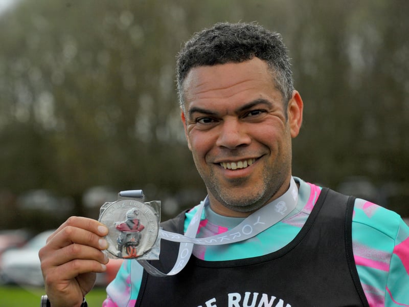 Michael Vaughan Bradford winner winner of the men's 10k.