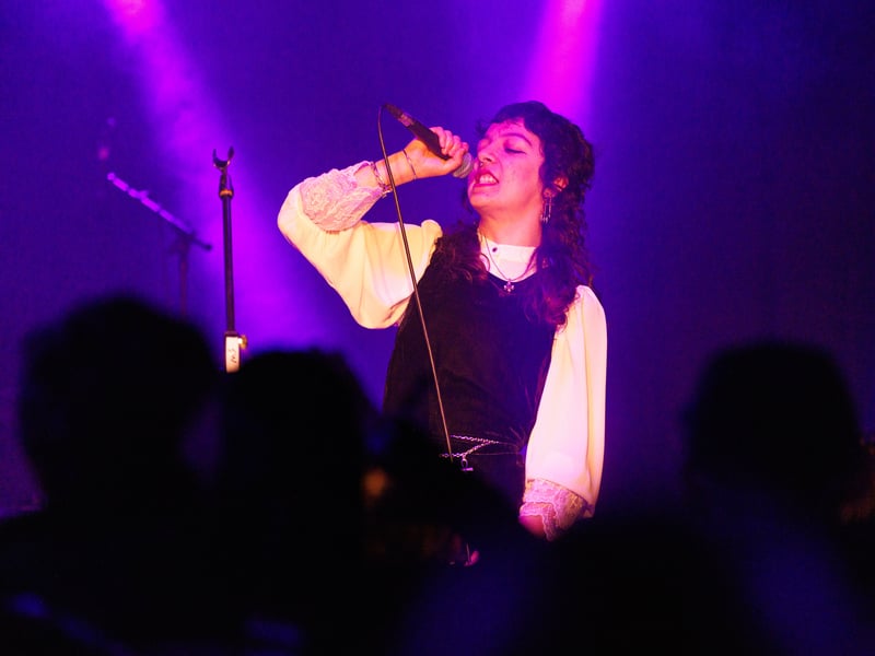 Monochrome performing at Takedown Festival