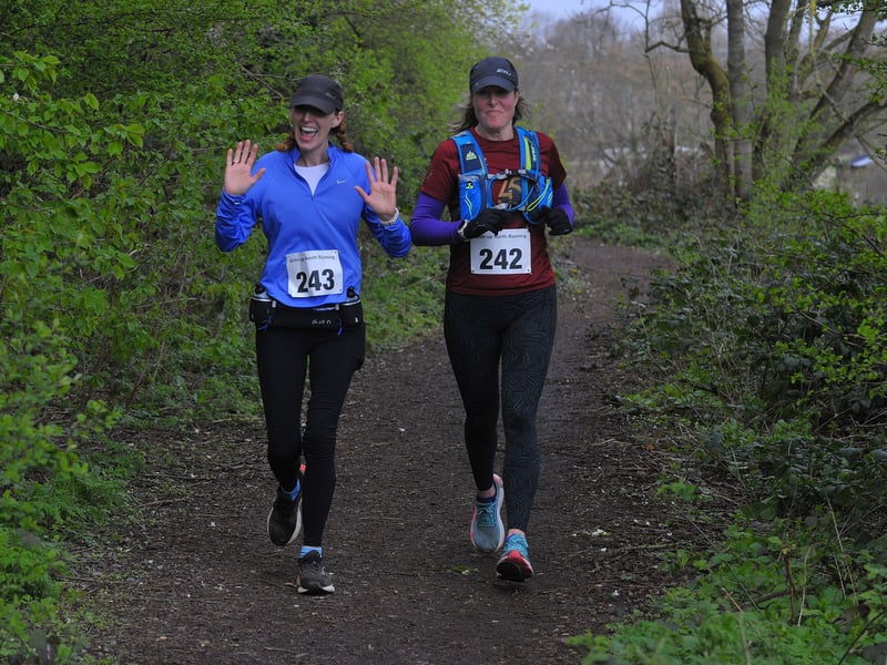 Half marathon runners.