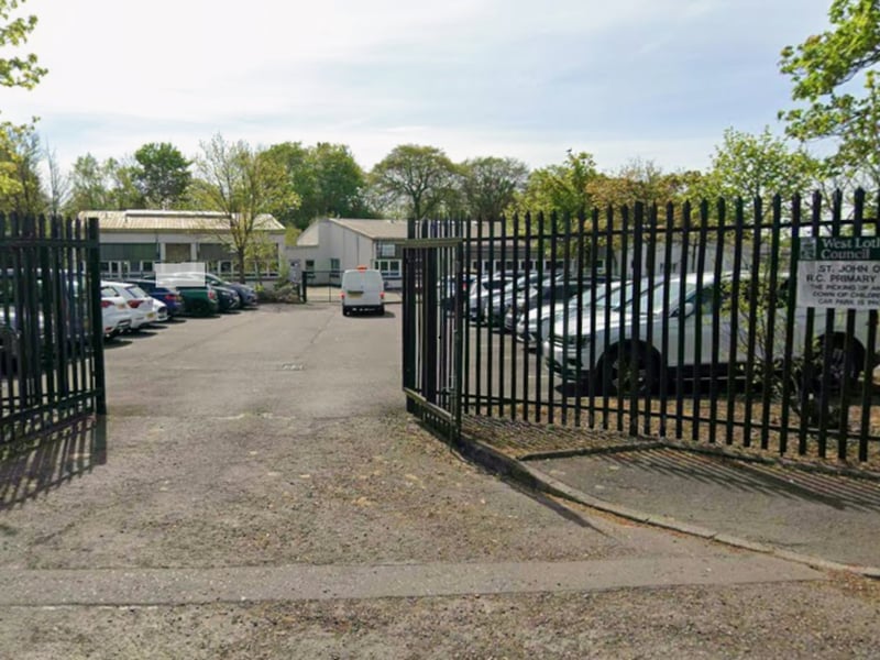 Second spot goes to St John Ogilvie Primary School, in Livingston, which also scored top marks across all four core education categories. Between 10-20 per cent of its 323 pupils come from 'very deprived' backgrounds.