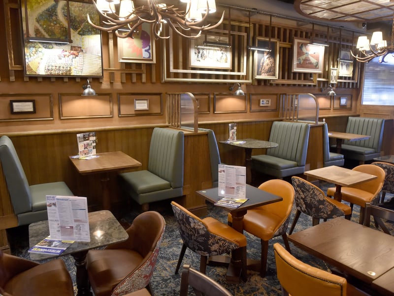 Inside The Round Coppice in Whiteley Shopping Centre
