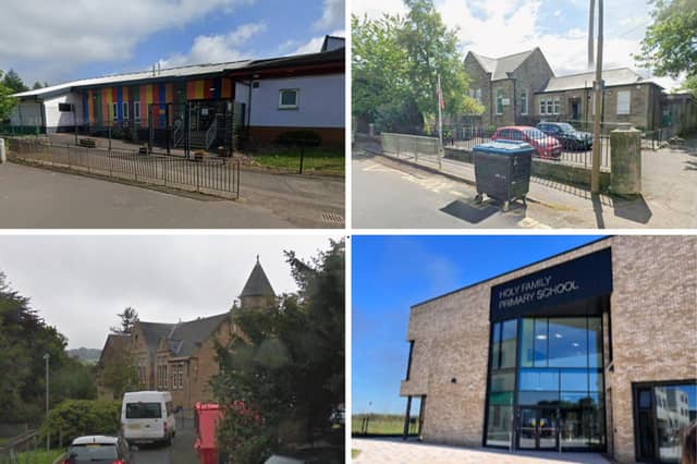 Four of the best performing primary schools in West Lothian.