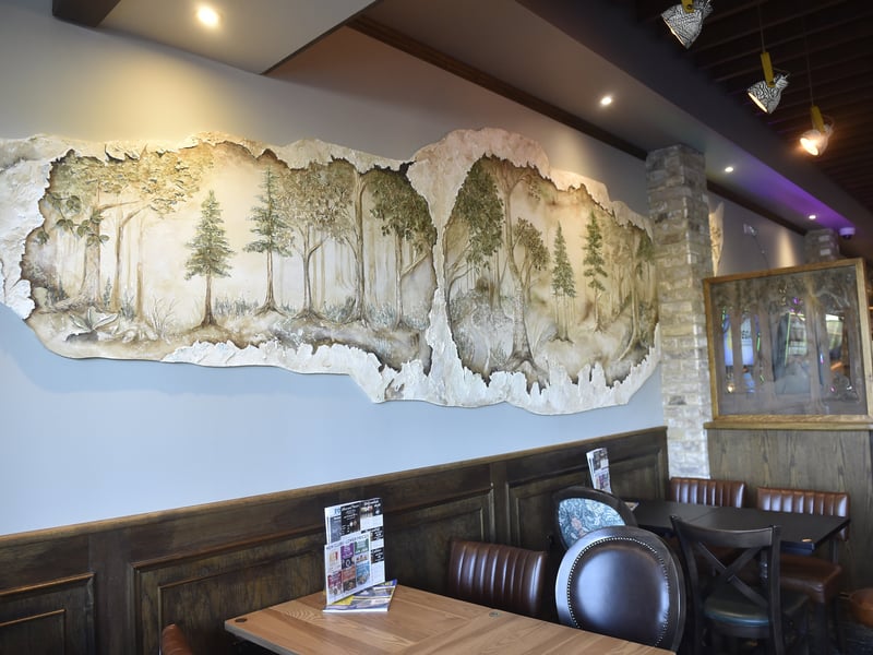 Inside The Round Coppice in Whiteley Shopping Centre
