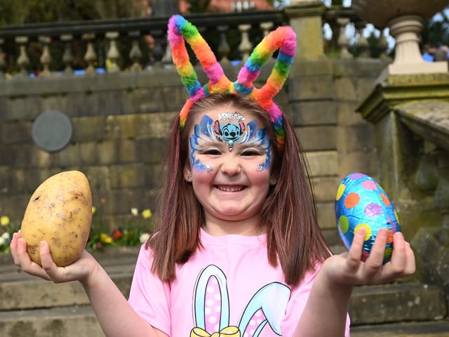 Roll an Easter egg or a potato? 