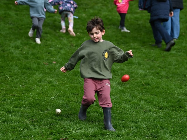 Of course half the fun's in the egg chasing!