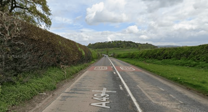 AI said of this road: "Shropshire’s most dangerous road, with frequent serious crashes and heavy delays."