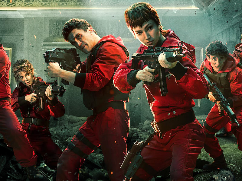 Rounding out the list in tenth place is 'Money Heist', with a score of 8.2 out of 10, based on approximately 603,000 ratings. The Spanish crime drama follows a group of robbers executing ambitious heists. The TV series ran through 41 episodes between 2017 and 2021.