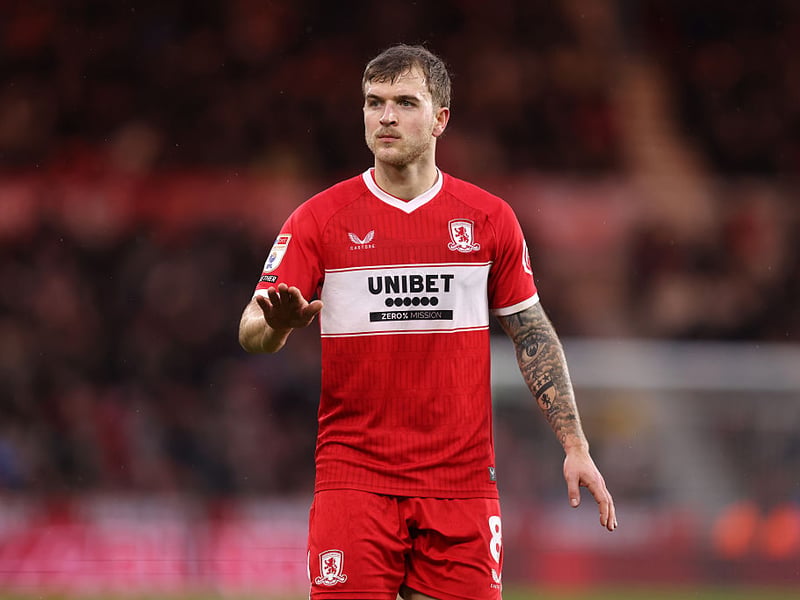 Saw an early effort blocked inside the box as Boro started on the front foot. Picked the ball up in some promising central positions in the first half but faded after the break. Replaced midway through the second half. 6