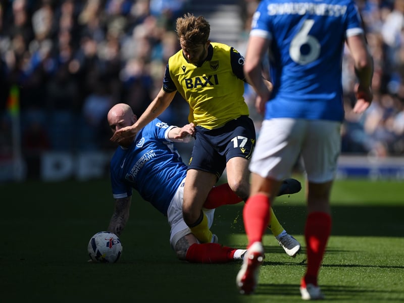 Pompey's appeal over the left-back's red card against Oxford was unsuccessful, meaning Ogilvie will once again miss out tonight.