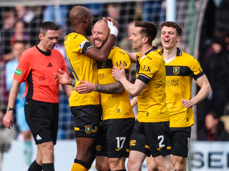 Marvin Bartley's side have shown improvement in recent weeks and have dented both Hearts and Rangers' title bids. However, they are 14 points adrift of 10th spot and almost certain to be relegated unless they conjure up a miracle in the final weeks of the campaign.