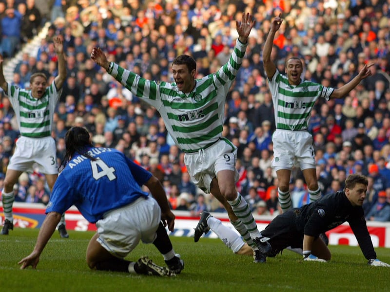 Sutton's opener against Rangers at Ibrox in 2002 came after just 16.9 seconds. While often reported in similar timeframes, this is cited as the definitive time, setting a record for the fastest ever Old Firm derby goal.