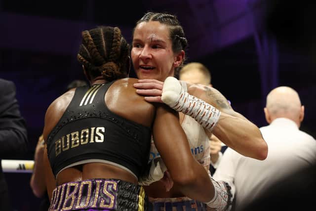 London, UK: Caroline Dubois v Terri Harper, Unified Lightweight World Title Fight.
5 April 2026
Picture By Mark Robinson MVP
Caroline Dubois celebrates.