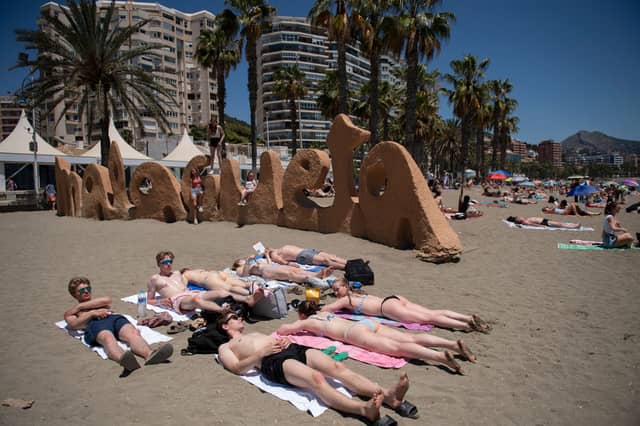 It is set to be a rainy day in the popular Spanish destination of Malaga. There will be highs of 19C, which is lower than the 22C expected in Leeds.