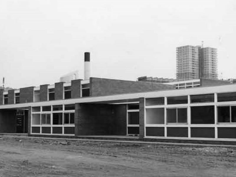 Bluestone County Primary School, Park Grange Drive, Sheffield, in August 1965