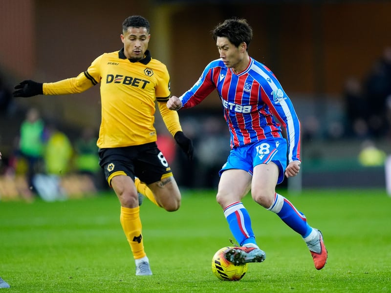 The attack-minded midfielder is due to see his Crystal Palace contract come to an end in the summer.