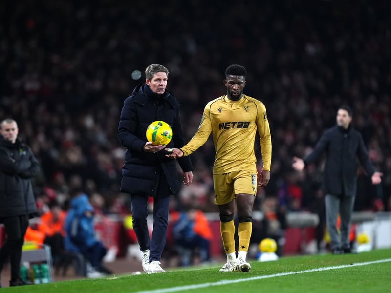The midfielder's Crystal Palace contract runs until the end of the campaign, although it has been suggested the Eagles have a one-year extension option. 