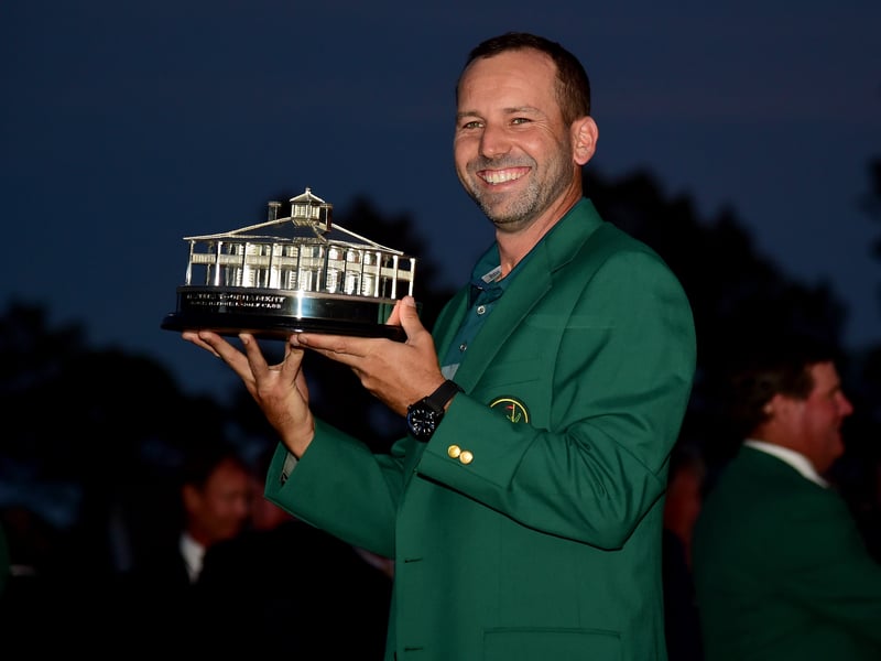 The Spanish golfer won The Masters in 2017, defeating Justin Rose in a playoff. It was his 74th major appearance.