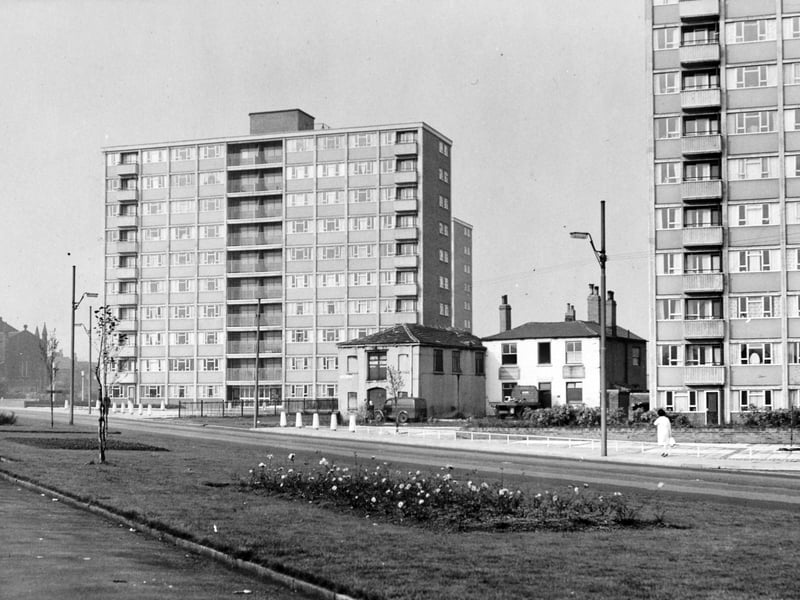 Holbeck Towers in November 1961.