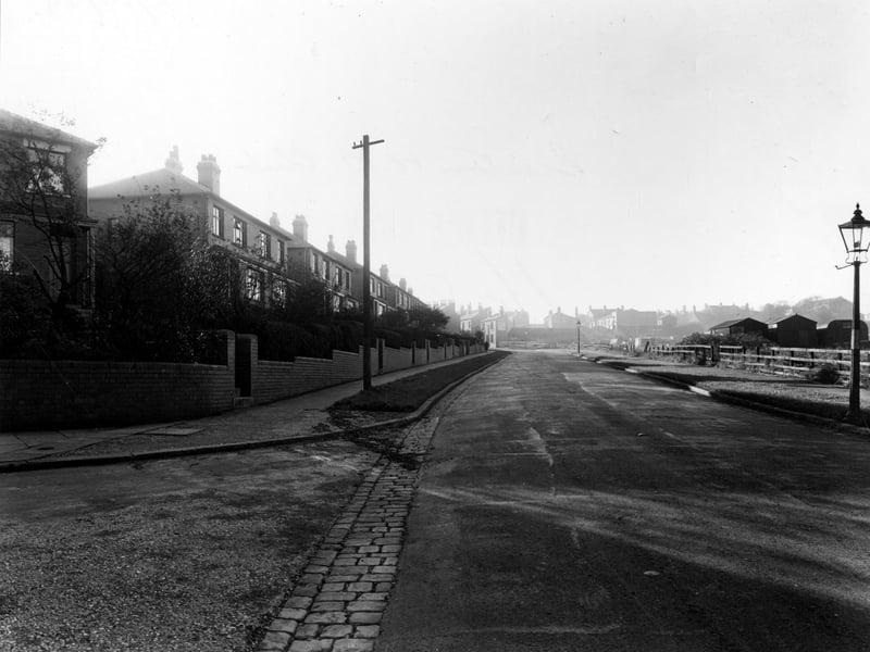 Wesley Street in October 1949.