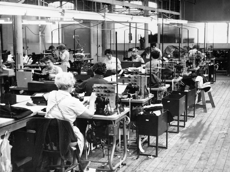 Inside David Little and Co. Ltd on Water Lane in May 1968.