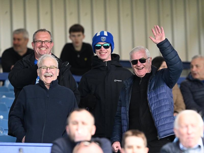 The Fratton faithful were in full voice on Easter Monday as they gave John Mousinho's men immense backing in their draw against relegation rivals Oxford United.