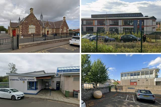 Four of the best performing schools in East Lothian.