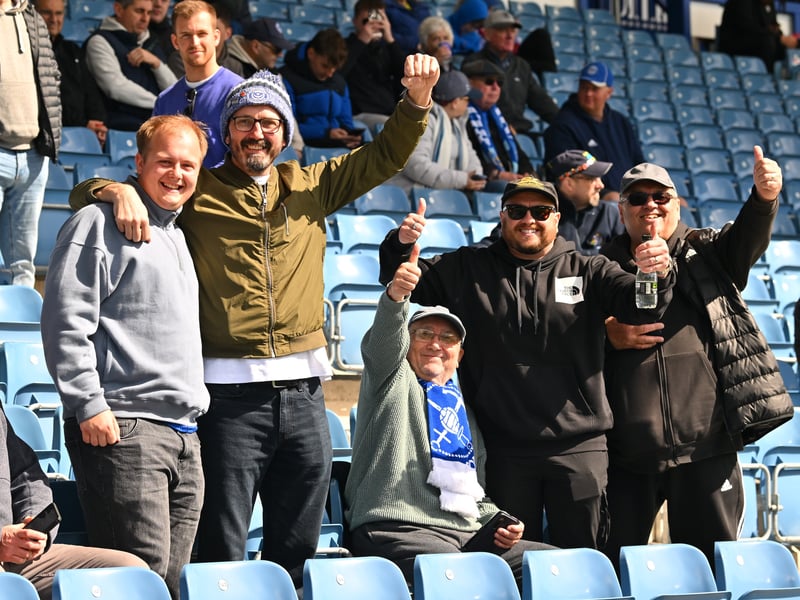 The Fratton faithful were in full voice on Easter Monday as they gave John Mousinho's men immense backing in their draw against relegation rivals Oxford United.