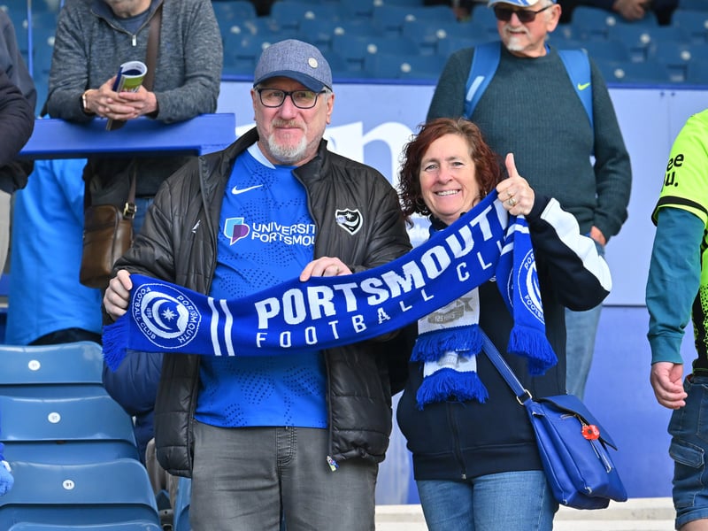 The Fratton faithful were in full voice on Easter Monday as they gave John Mousinho's men immense backing in their draw against relegation rivals Oxford United.